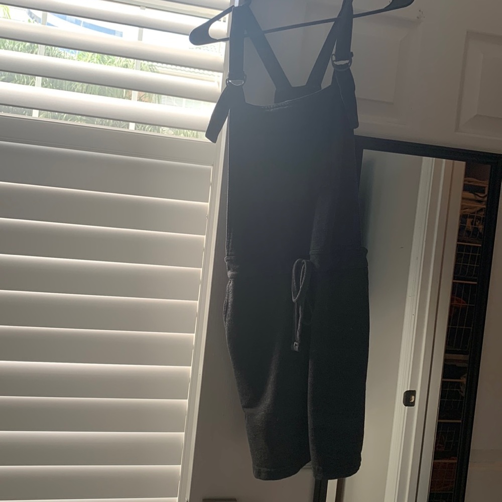 Sweatshirt overall dress
